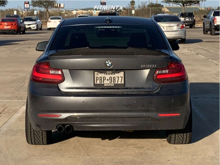 2017 BMW 230i Base with 18x8.5 TSW Sebring and Continental 225x40 on ...