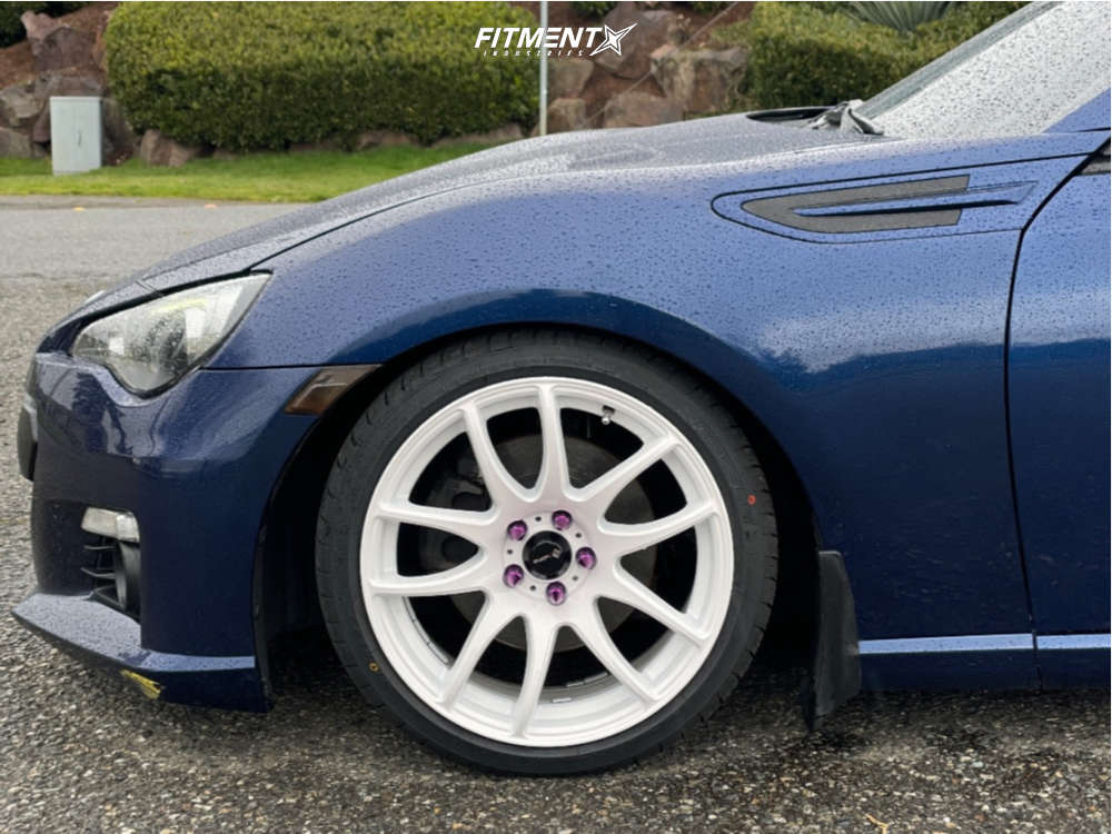 2013 Subaru BRZ Limited with 17x8 Vors Tr4 and Vercelli 205x40 on ...