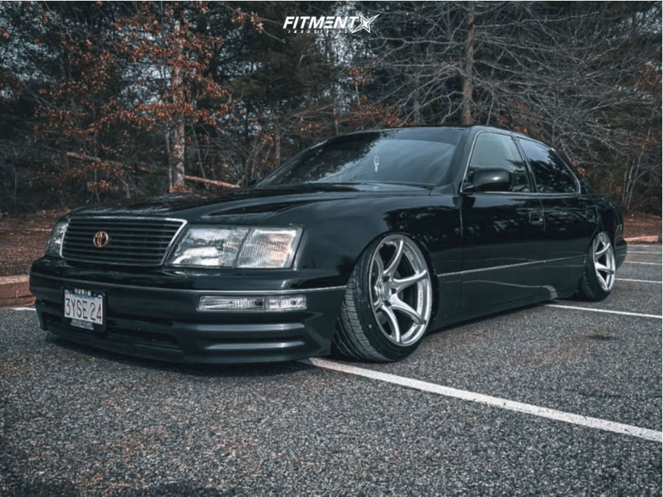 1995 Lexus LS400 Base with 18x10.5 Kansei Tandem and Achilles 225x40 on
