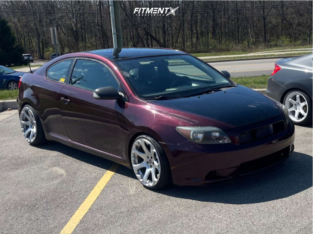 2005 Scion TC Base with 18x9.5 Heritage Kokoro Monoc and Altenzo