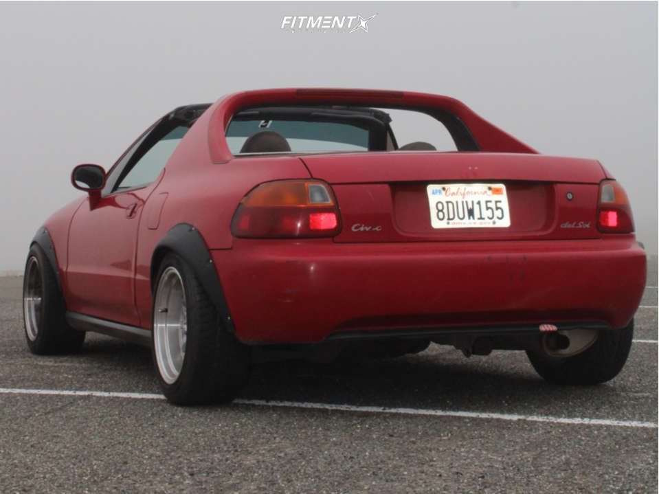 1993 Honda Civic Del Sol Si With 15x8 MST Mt11 And Nitto 205x50 On 1993-honda-civic-del-sol-si-with-15x8-mst-mt11-and-nitto-205x50-on