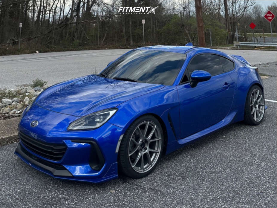2022 Subaru BRZ Limited with 18x8.5 Enkei Tsv and Hankook 245x35