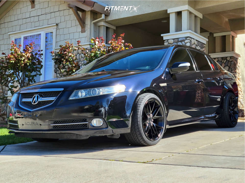Tl Type S Rims 2008 Acura TL Type-S with 18x9.5 Niche Misano and Vercelli 255x35 on ...