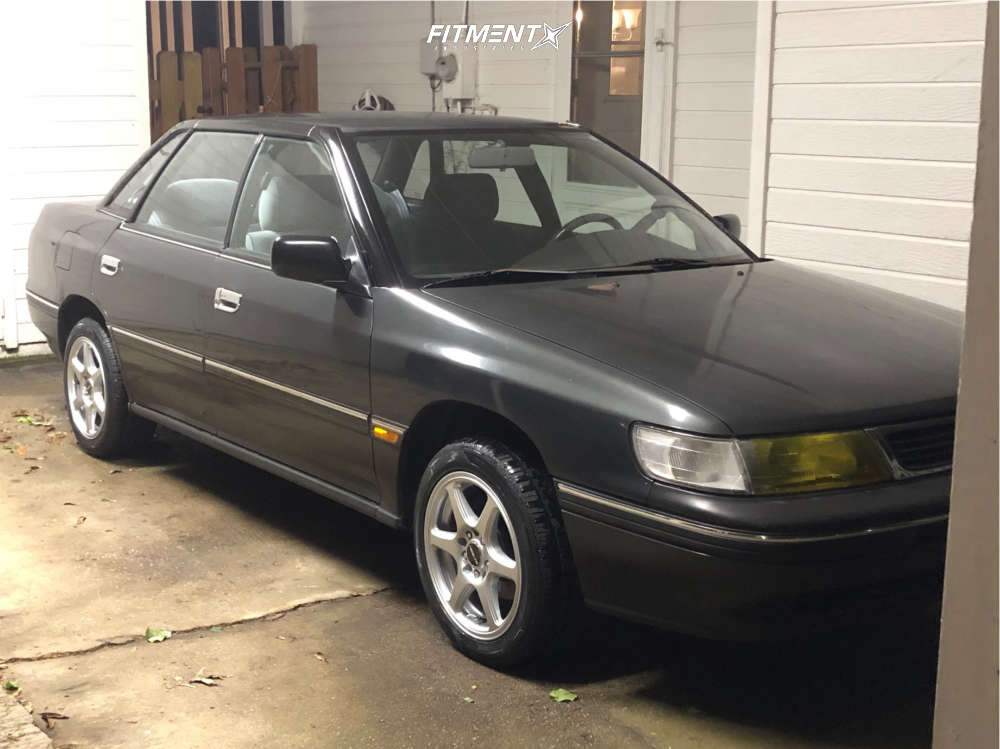 1992 Subaru Legacy LS with 15x7 Raceline Matrix and Hankook 195x50