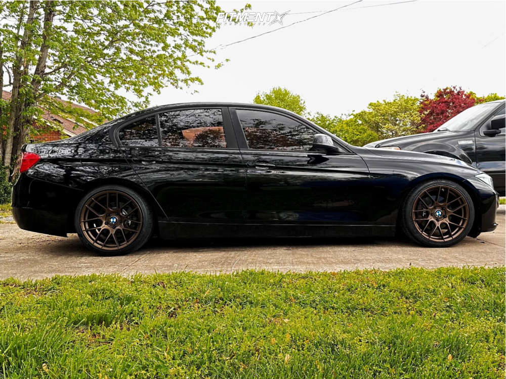 2015 BMW 328i Base with 18x8.5 Aodhan Ahx and Kumho 245x35 on