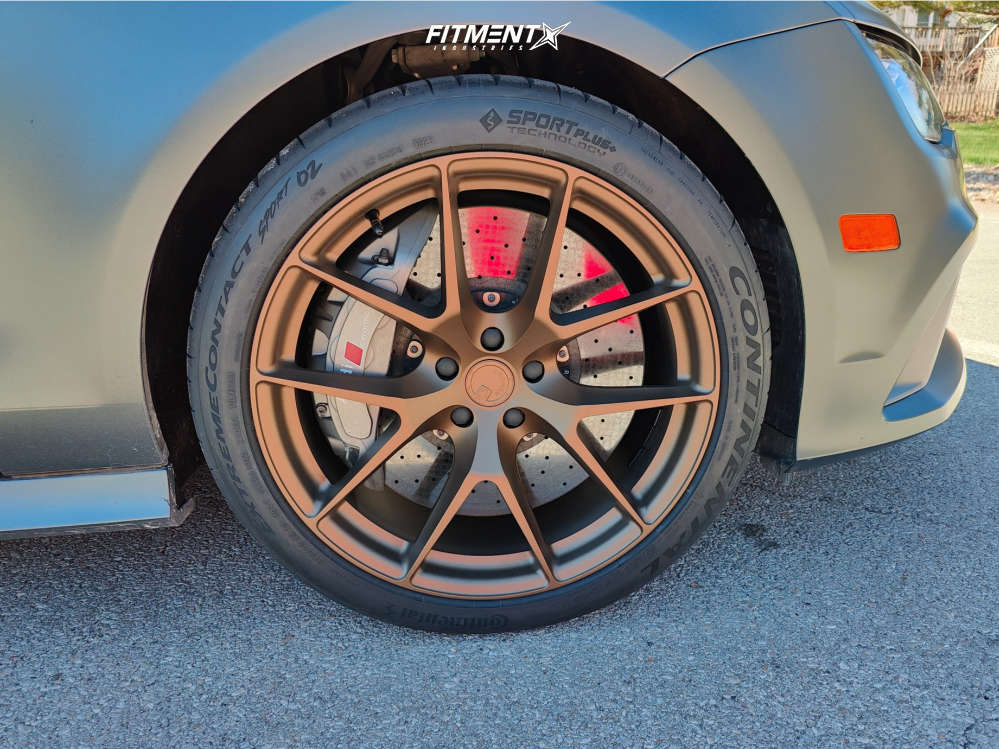 2017 Audi RS7 Performance with 20x9 Aodhan Aff7 and Continental 275x35 ...