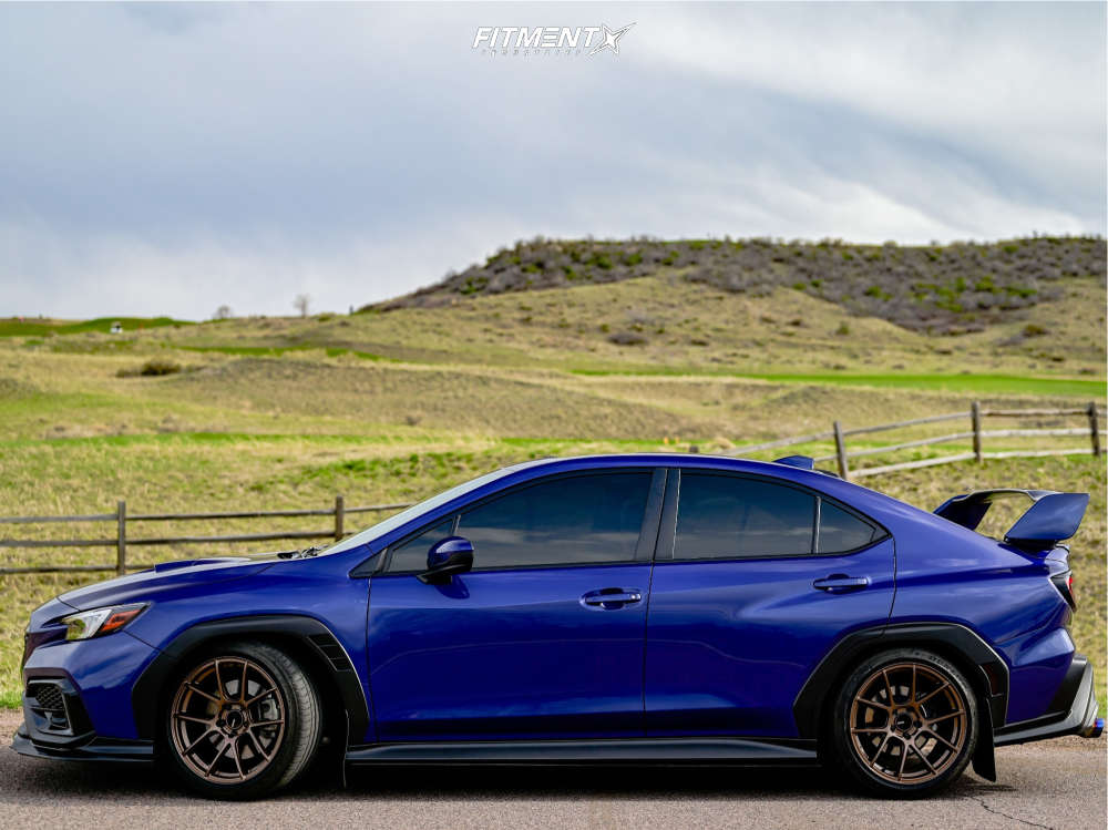 【tttkkkk】wrx mk-w 150 2023 Subaru WRX Base with 18x9.5 Enkei Tsv and Toyo Tires 255x35