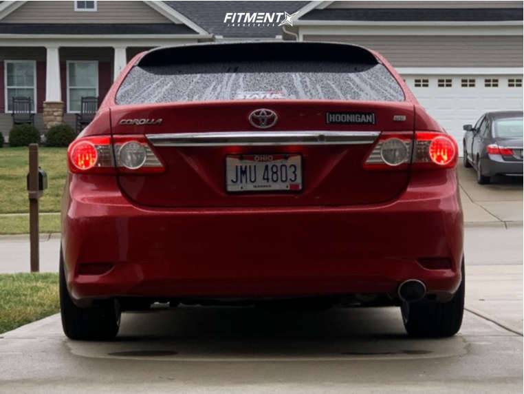 2011 Toyota Corolla LE with 18x8.5 Regen5 R33 and Hankook 225x40 on ...