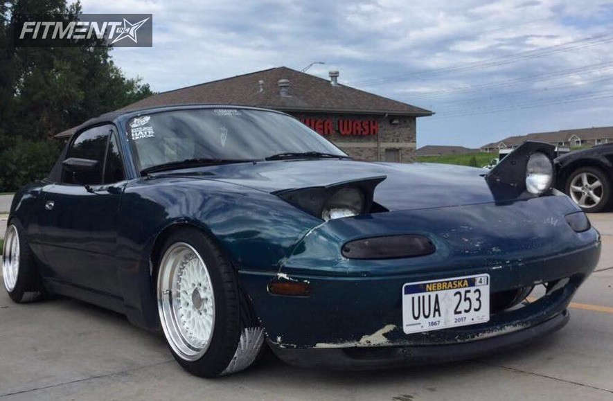 1990 Mazda MX-5 Miata Base with 15x8 XXR 536 and Toyo Tires 195x45