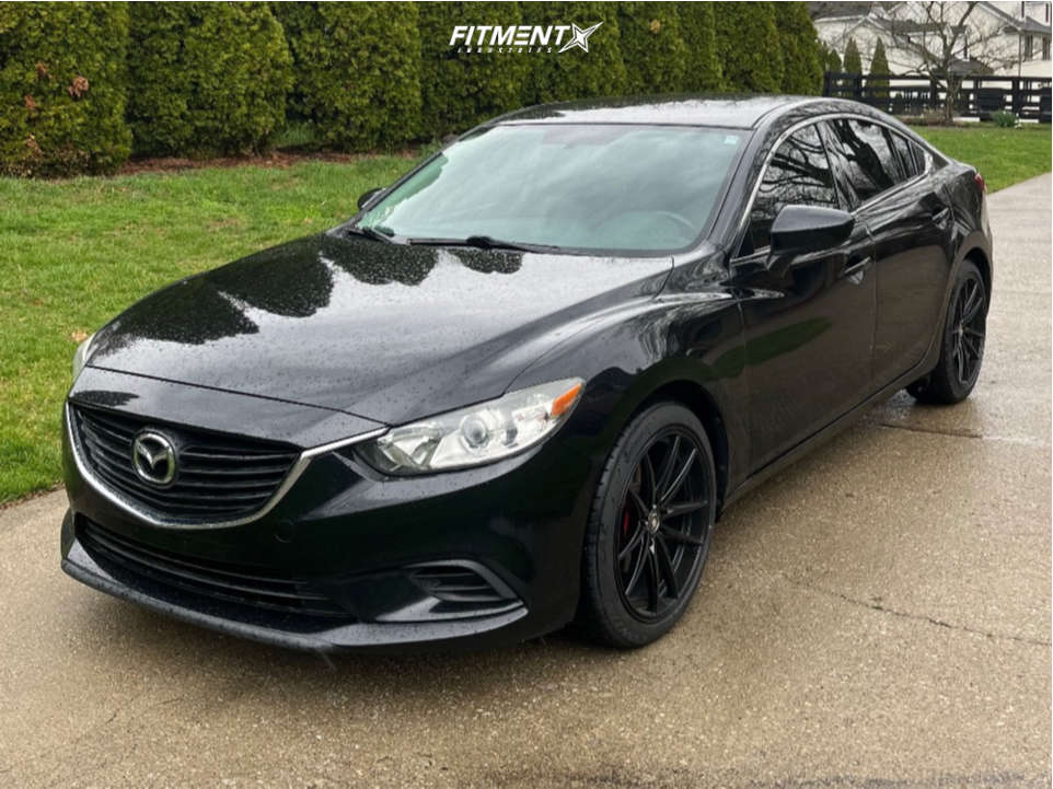 2015 Mazda 6 Touring with 19x9.5 Konig Oversteer and Continental
