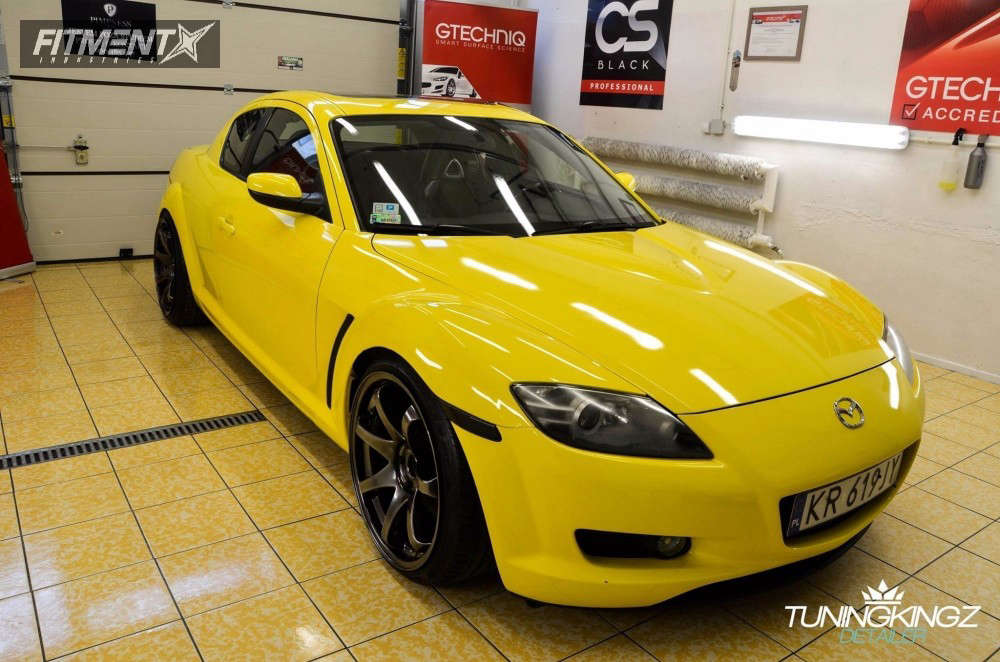 2004 Mazda RX-8 Base with 19x10 XXR 522 and Dunlop 235x35 on