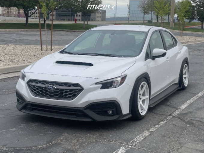 2022 Subaru WRX Premium with 18x9.5 Anovia Titan and Dunlop 245x40