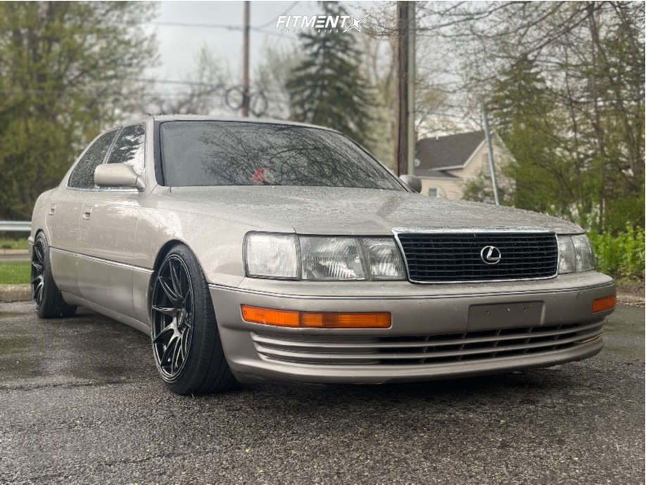 1993 Lexus LS400 Base with 18x8.75 XXR 527 and Nitto 225x40 on