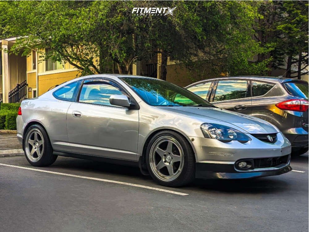 2002 Acura RSX Base with 18x8.5 Kansei Knp and Goodtrip 245x40 on