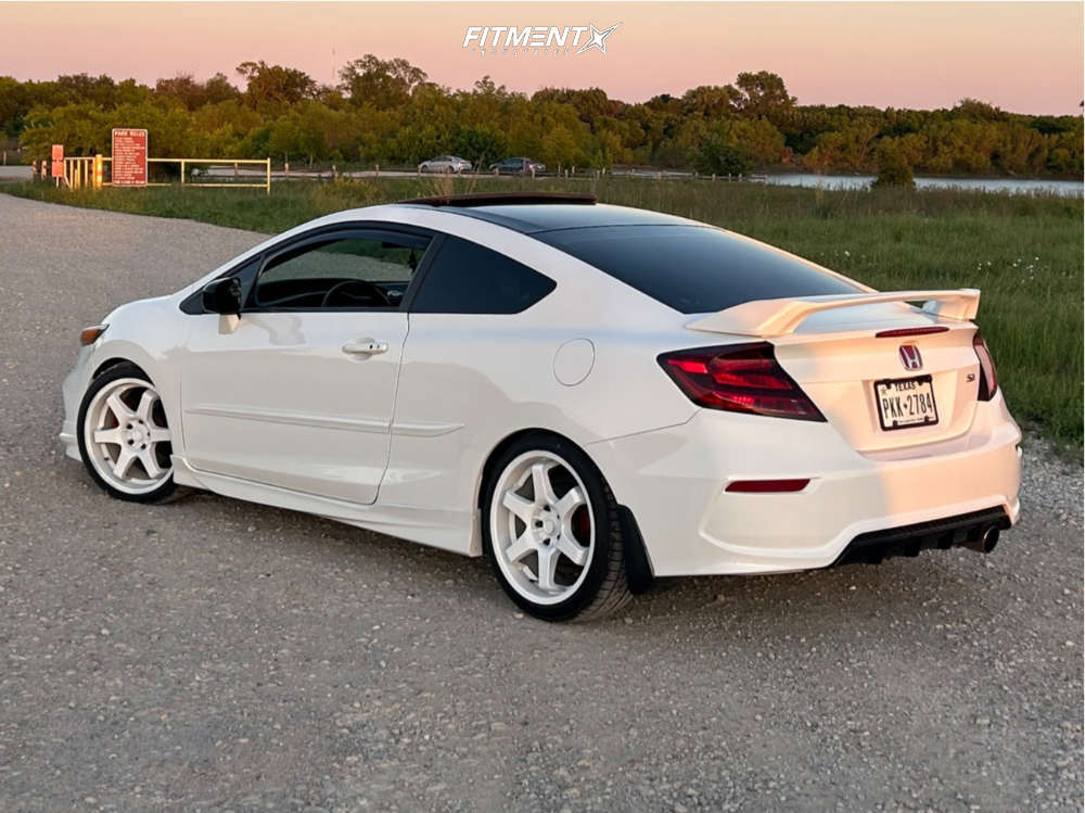 2015 Honda Civic Si with 18x9.5 Focal X and Falken 225x45 on