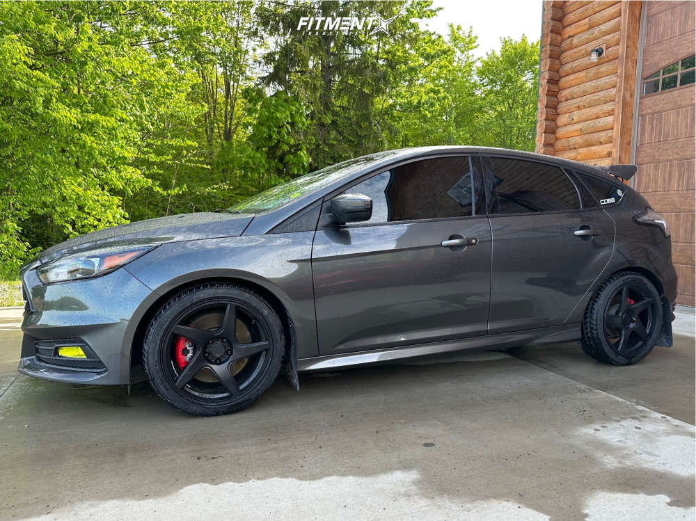 2017 Ford Focus ST with 18x8.5 Anovia Kinetic and Bridgestone