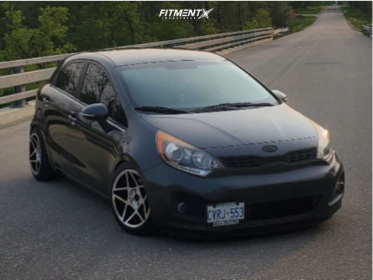 Rio。 2014 Kia Rio SX with 16x8 3SDM 0.08 and Nankang 195x45 on