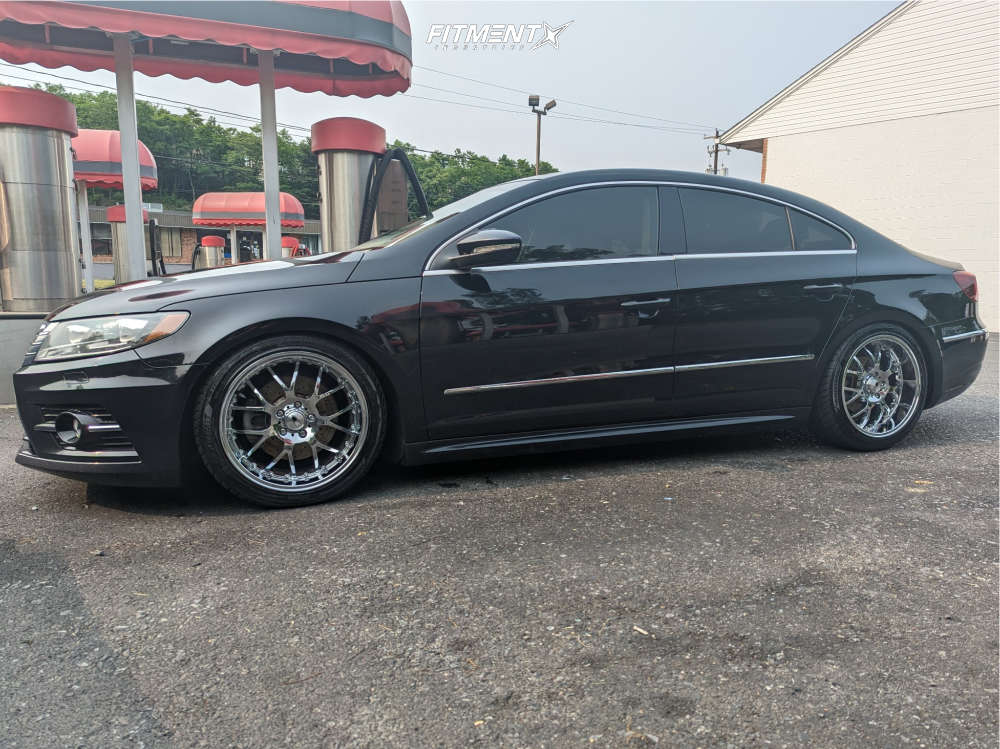2014 Volkswagen CC R-Line with 18x9 HD Msr and Sumitomo 245x40 on ...