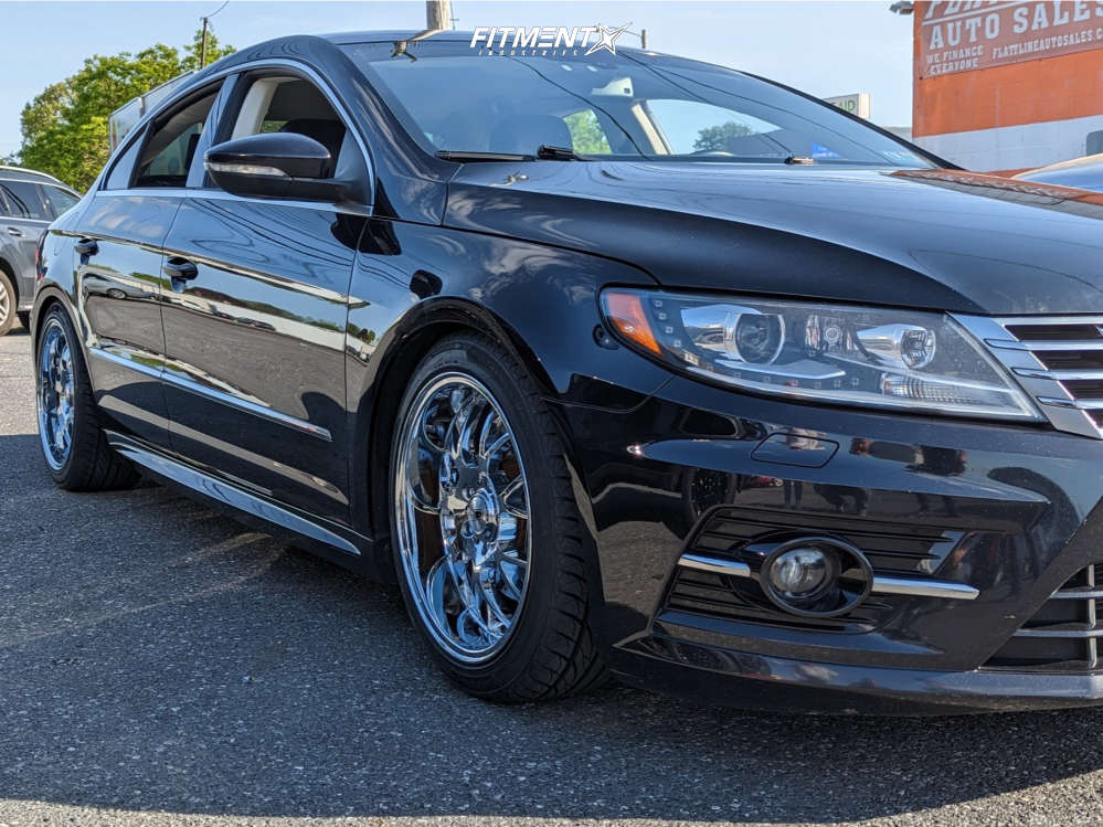2014 Volkswagen CC R-Line with 18x9 HD Msr and Sumitomo 245x40 on ...