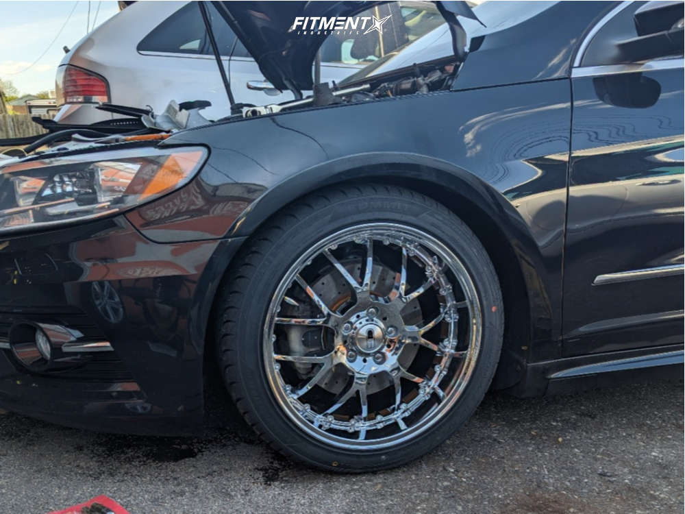 2014 Volkswagen CC R-Line with 18x9 HD Msr and Sumitomo 245x40 on ...