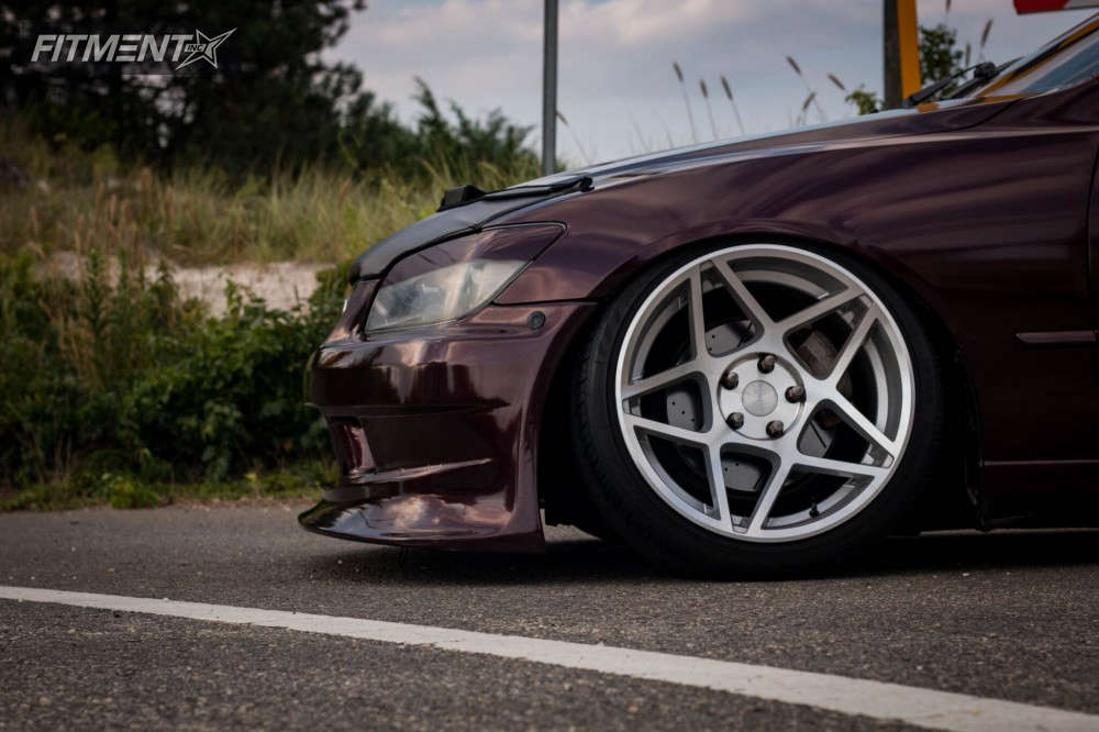2004 Lexus IS300 Base with 18x9.5 AVID1 AV52 and Nankang 215x40 on 