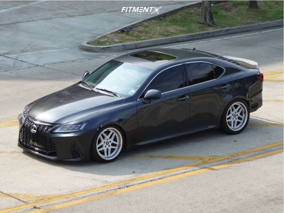 レクサスIS250 2008 Lexus IS250 Base with 18x9.5 ESR Cs15 and Falken 245x35 on