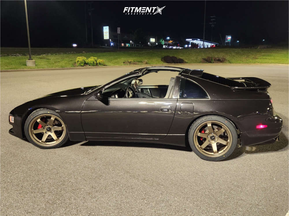 1996 Nissan 300ZX Turbo with 18x9.5 AVID1 Av6 and Falken 235x40 on