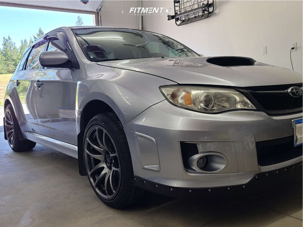 2014 Subaru WRX Premium with 18x9.5 Vors Tr4 and Vercelli 245x40 on ...