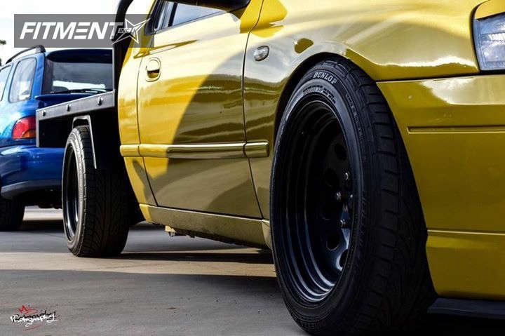 2003 Ford Falcon XR6 Base with 16x8 Dynamic Minespec and Dunlop 215x55 ...