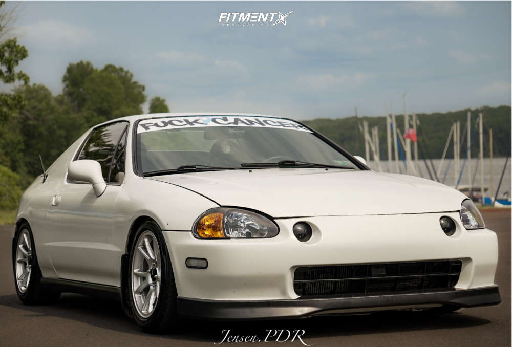 1995 Honda Civic Del Sol Si with 15x7.5 Konig Freeform and Toyo Tires ...