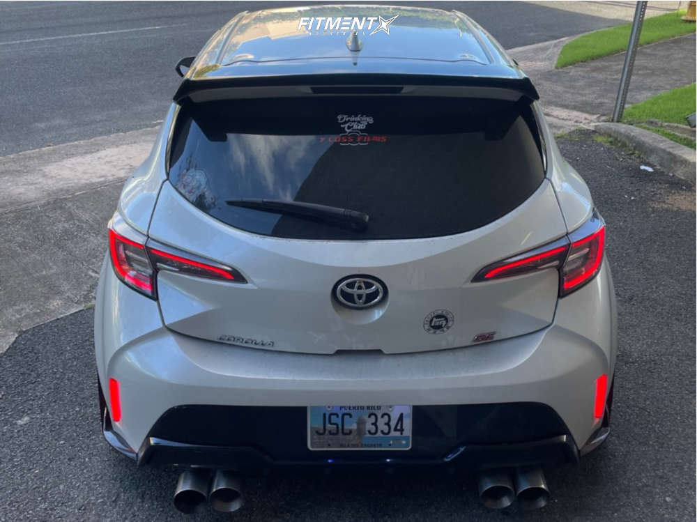 2022 Toyota Corolla SE with 18x9.5 ESR Sr07 and Aplus 225x40 on ...