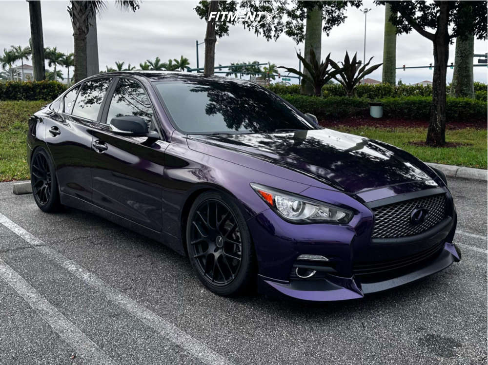 2016 INFINITI Q50 Premium with 19x8.5 Enkei Raijin and Atlas 245x40 on