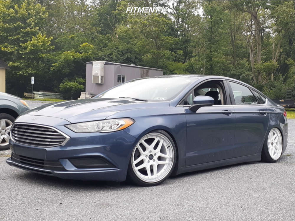 2018 Ford Fusion SE with 19x9.5 ESR Cs15 and Lexani 225x35 on Coilovers ...