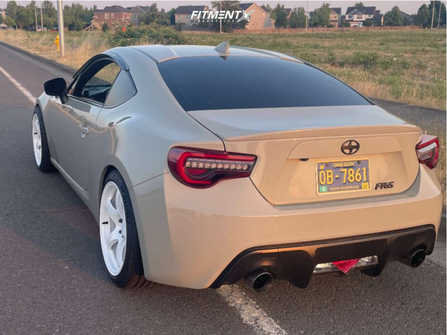 Frs Rims Gold 2016 Scion FR-S Base with 18x9.5 Gram Lights 57cr and Michelin 235x40 ...
