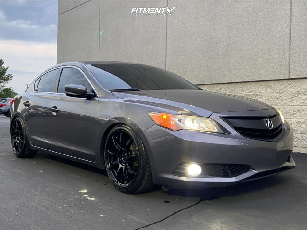 2015 Acura ILX Base with 18x8.5 Enkei Ts9 and Continental 235x40