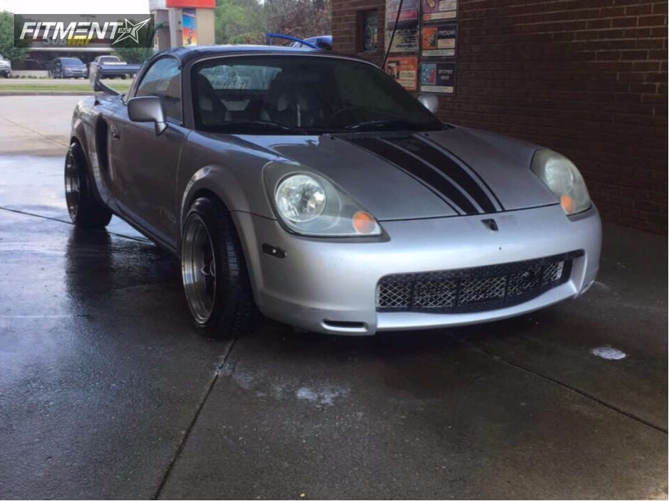 2000 Toyota MR2 Base with 16x8 XXR 537 and Falken 205x45 on Stock