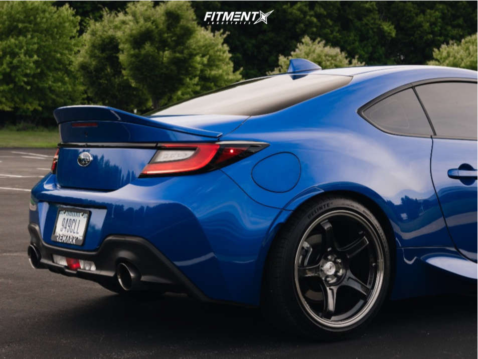 2023 Subaru BRZ Limited with 18x9.5 SSR Gtx03 and Delinte 255x35