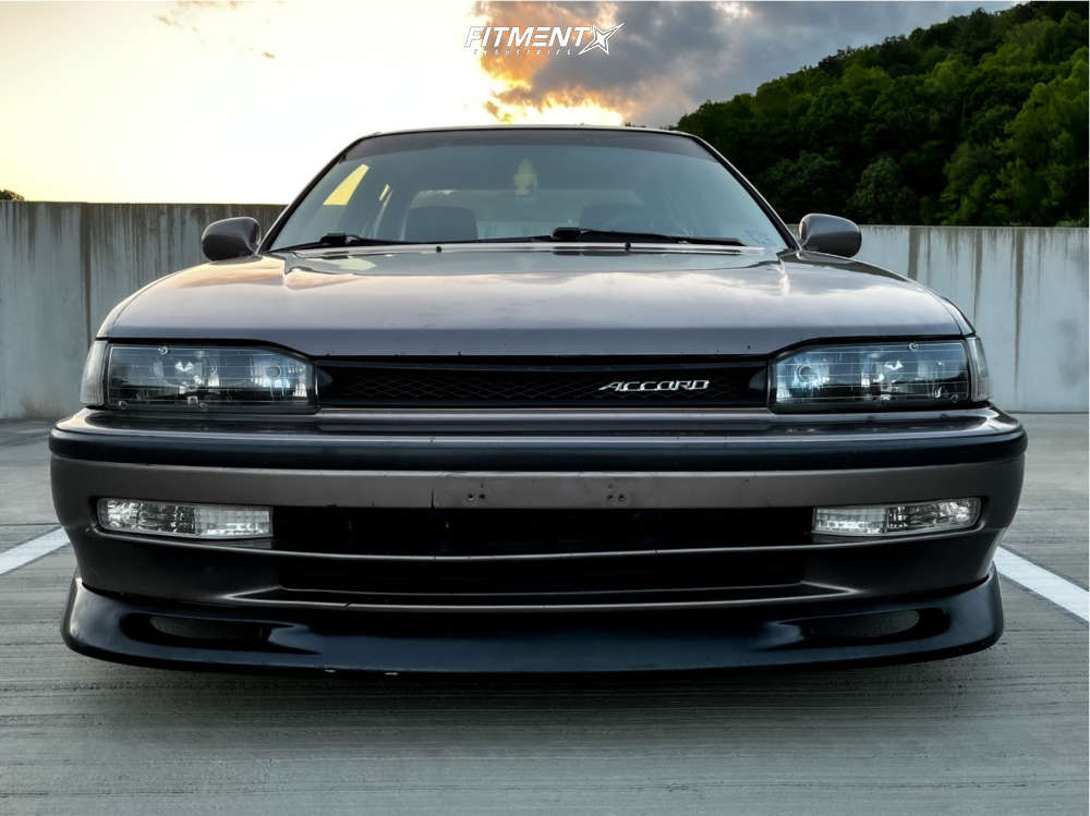 1993 Honda Accord LX with 17x8 Aodhan Ah02 and Nitto 205x40 on