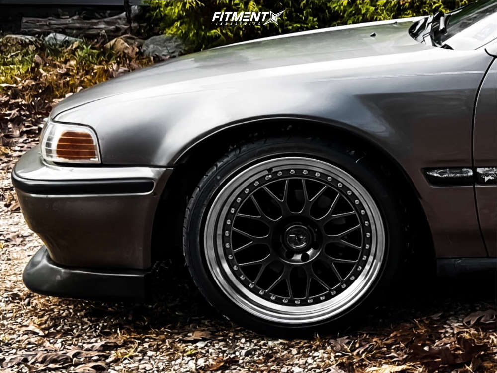 1993 Honda Accord LX with 17x8 Aodhan Ah02 and Nitto 205x40 on
