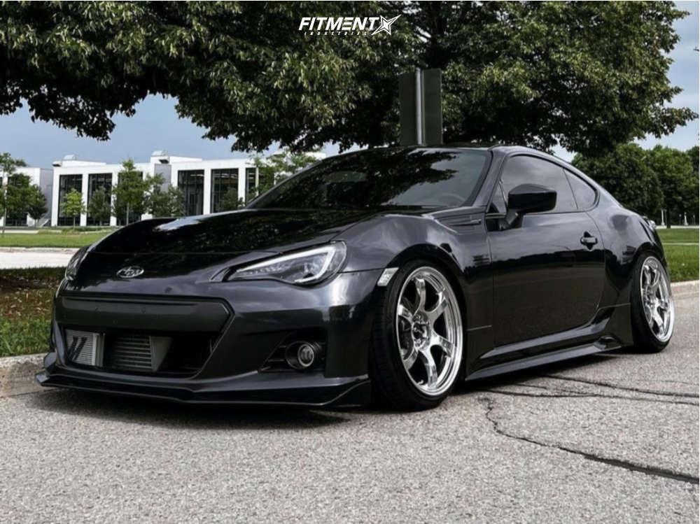 2014 Subaru BRZ Limited with 18x9.5 Gram Lights 57dr and Kumho