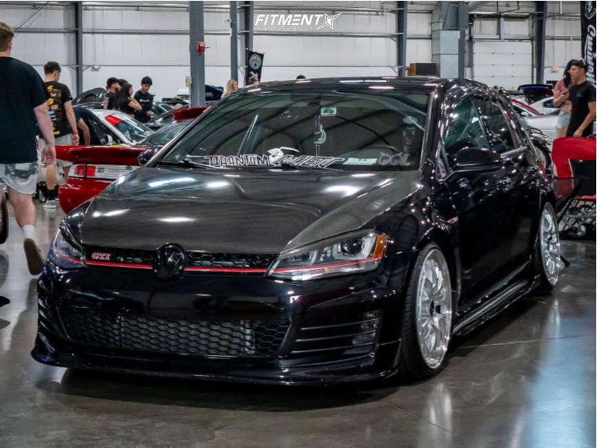 2016 Volkswagen GTI Autobahn with 19x8.5 Rotiform R155 LSR and Vercelli ...