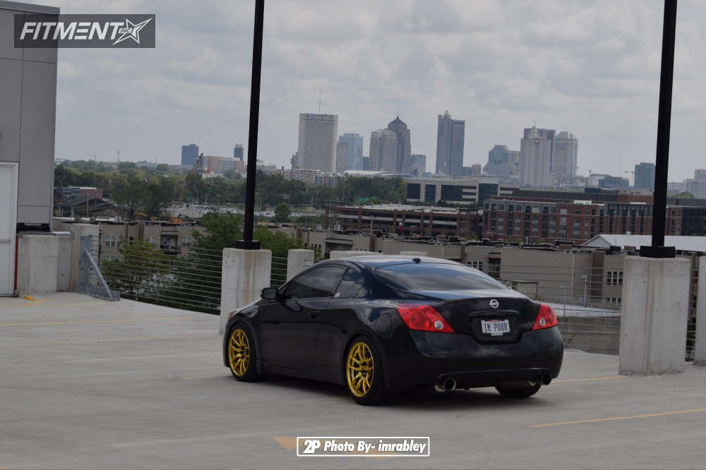 2012 Nissan Altima S with 18x9.5 Aodhan DS02 and Nexen 245x40 on ...