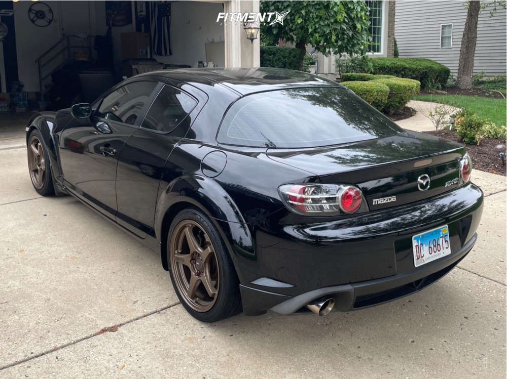 Mazda Rx 8 Base 2004 Mazda RX-8 Base with 18x9.5 Enkei Ts-5 and Nitto 235x40 on ...