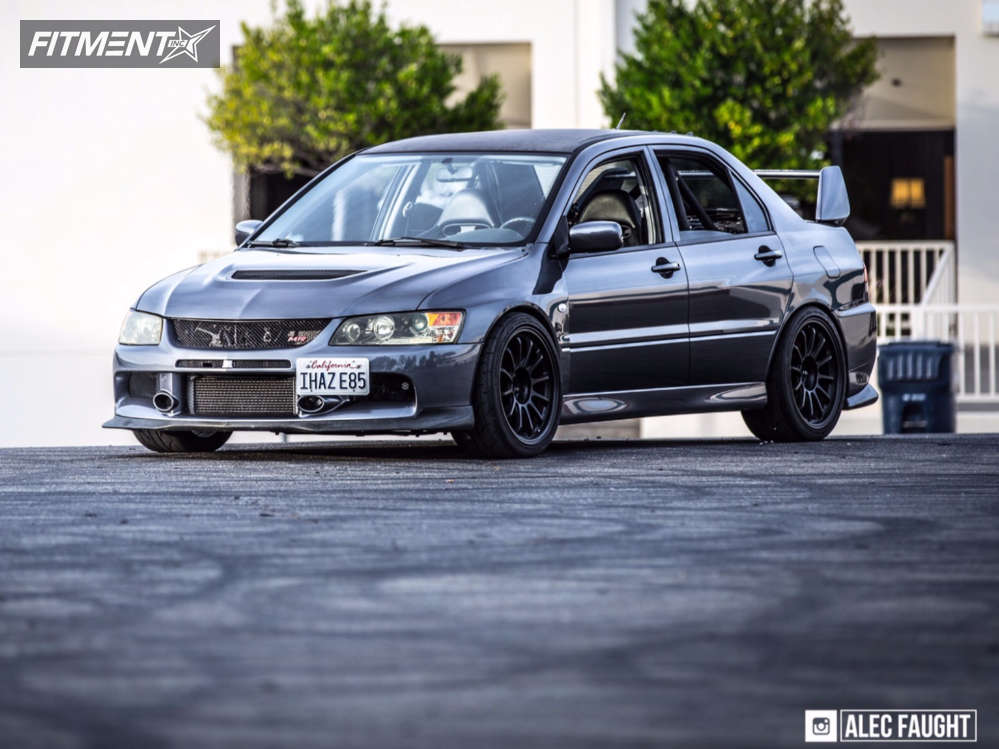 frog lancer 　custom order 2006 Mitsubishi Lancer Evolution MR with 18x9.5 SSR Type - F and