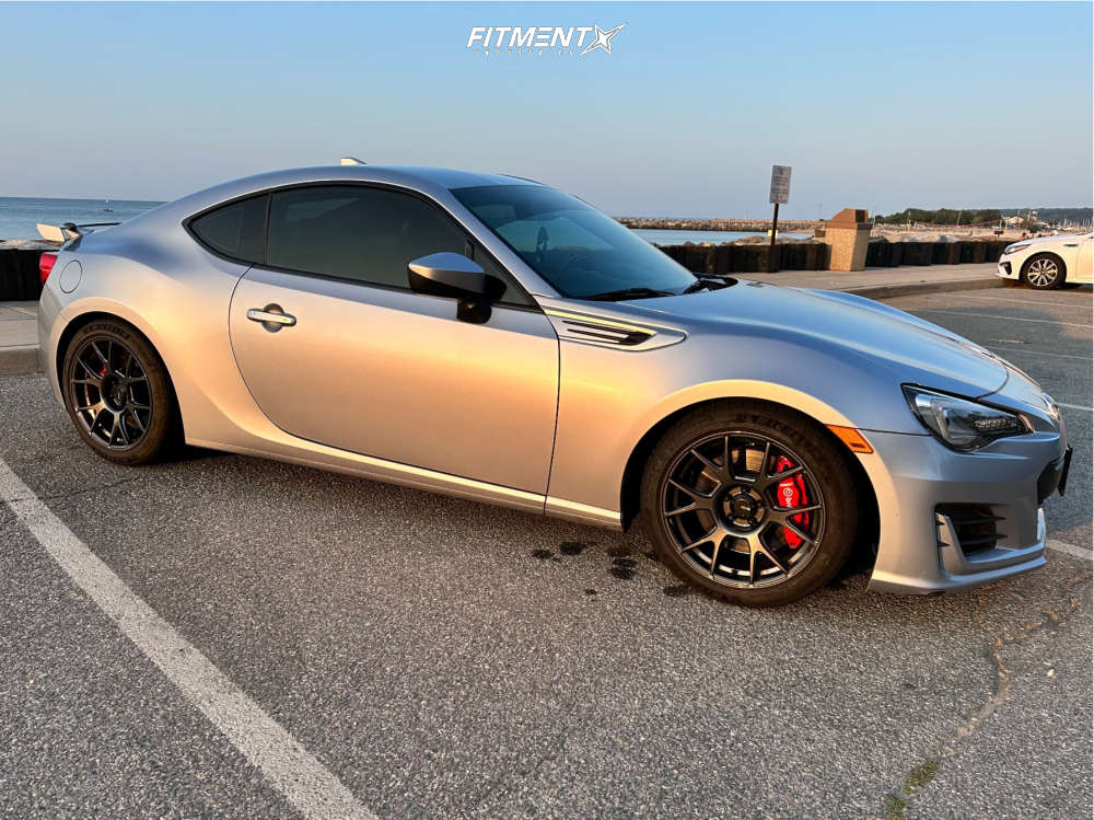 2017 Subaru BRZ Limited with 17x9 Konig Ampliform and Michelin