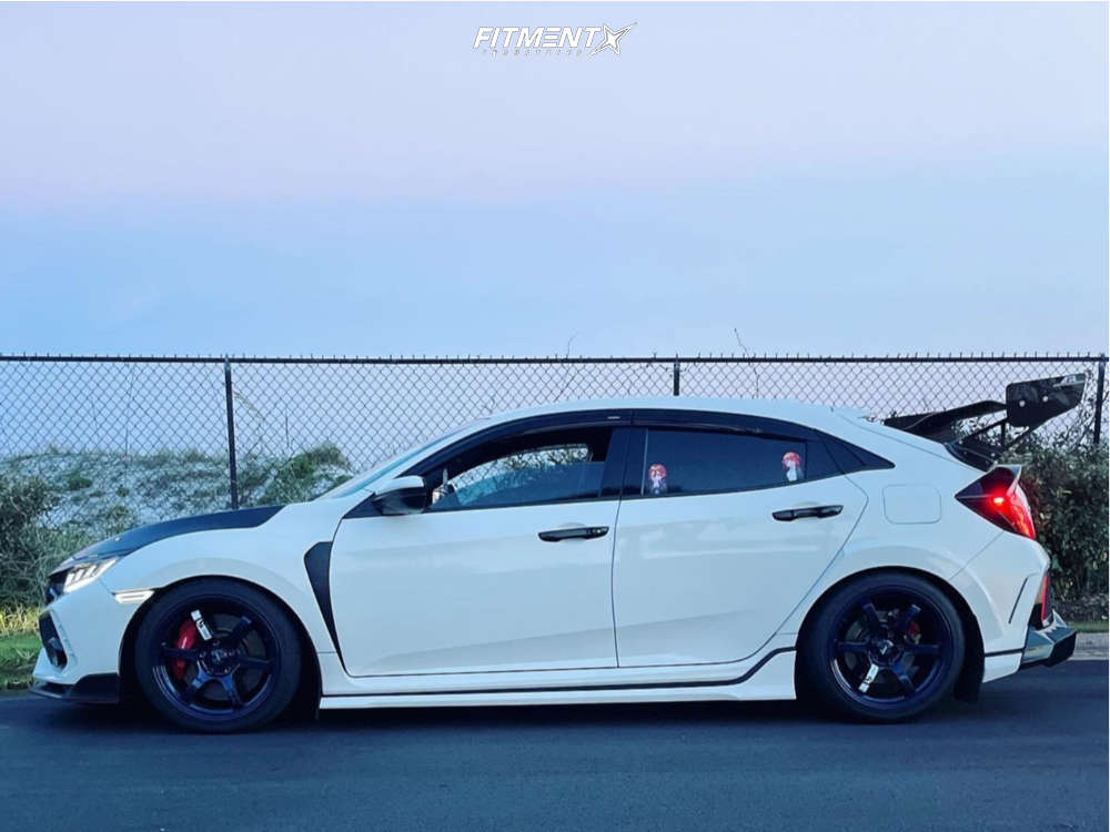 2019 Honda Civic Type R with 18x9.5 Gram Lights 57dr and Firestone ...