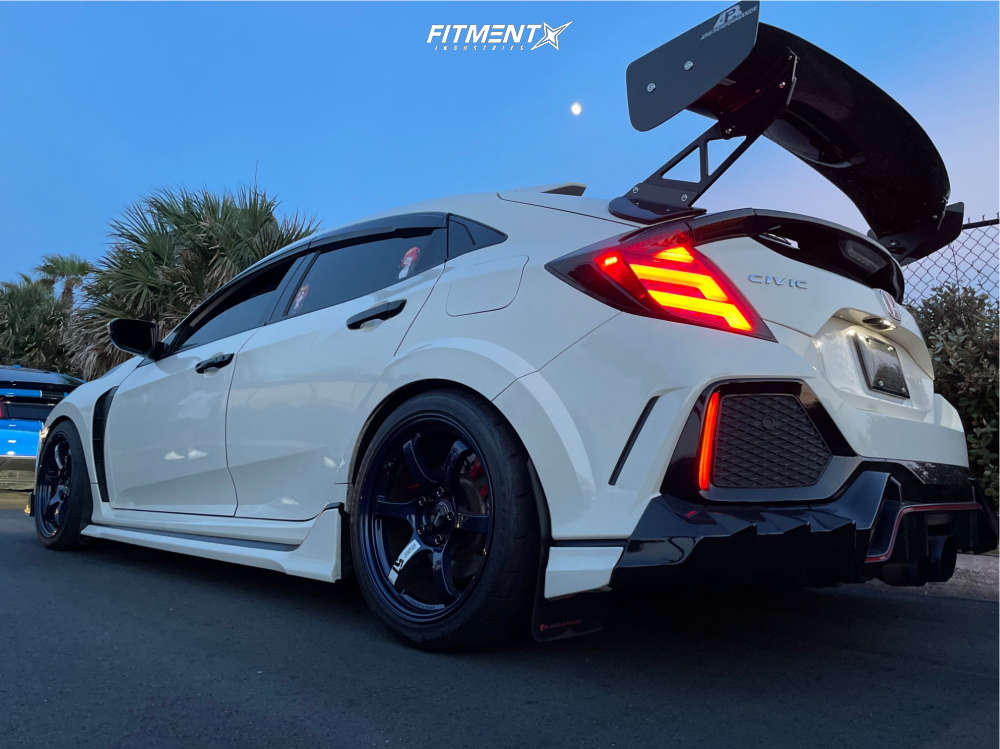 2019 Honda Civic Type R with 18x9.5 Gram Lights 57dr and Firestone ...