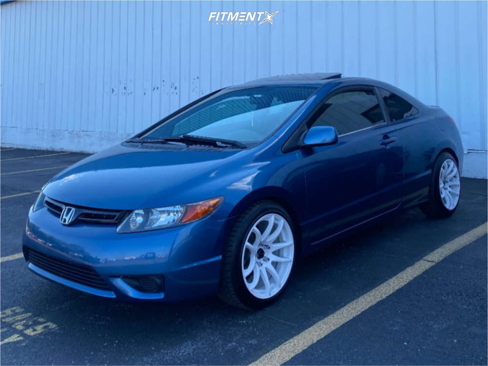 2006 Honda Civic EX with 17x9 Vors Tr4 and Achilles 225x45 on