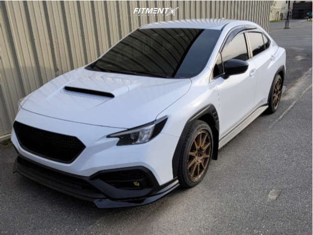2022 Subaru WRX Base with 17x8 Method Mr501 and Dunlop 235x45 on