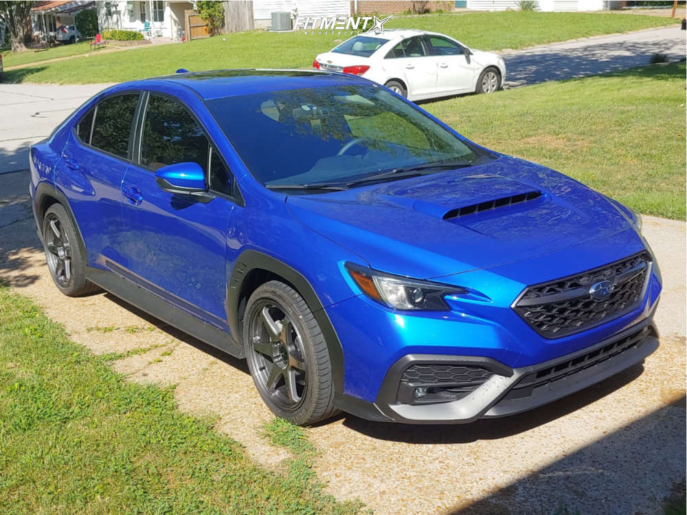 2023 Subaru WRX Premium with 18x8.5 Enkei T6r and Dunlop